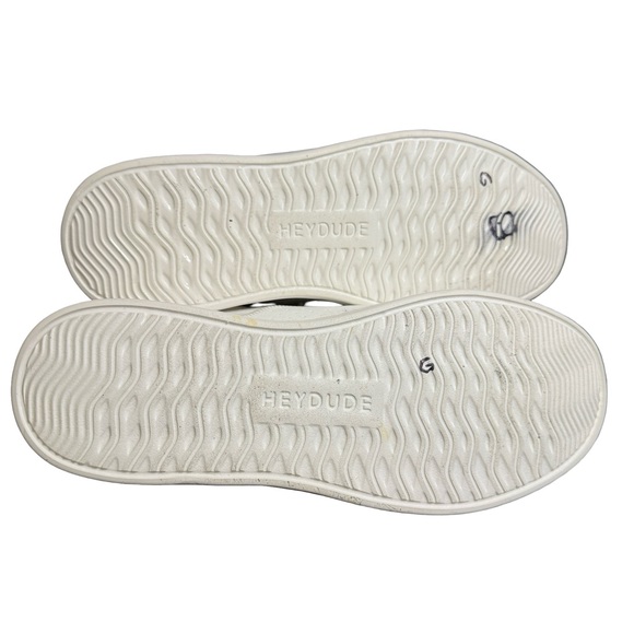 Hey Dude Karina Natural Coconut White Womens Size 9 Slip on Shoes Sneakers - Picture 5 of 8